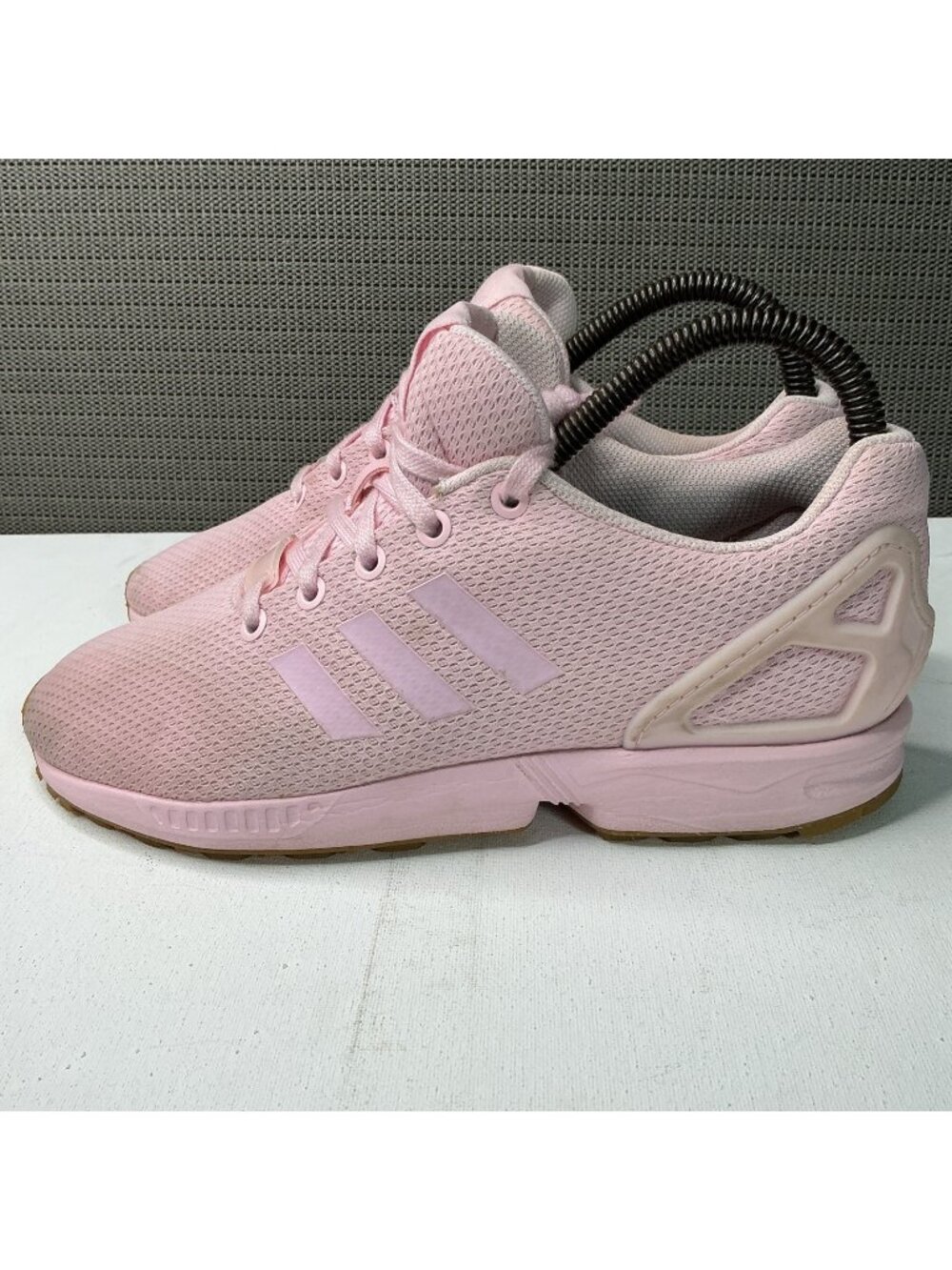 •Adidas ZX Flux torsion Gum Pink Running Shoes Sneakers Womens Size 6.5 Sneakers